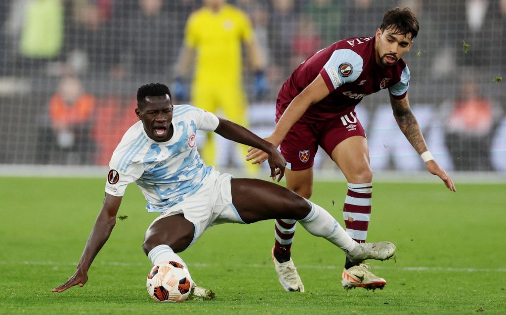 Γουέστ Χαμ – Ολυμπιακός 1-0: Πακετά και δοκάρι τού στέρησαν βαθμό