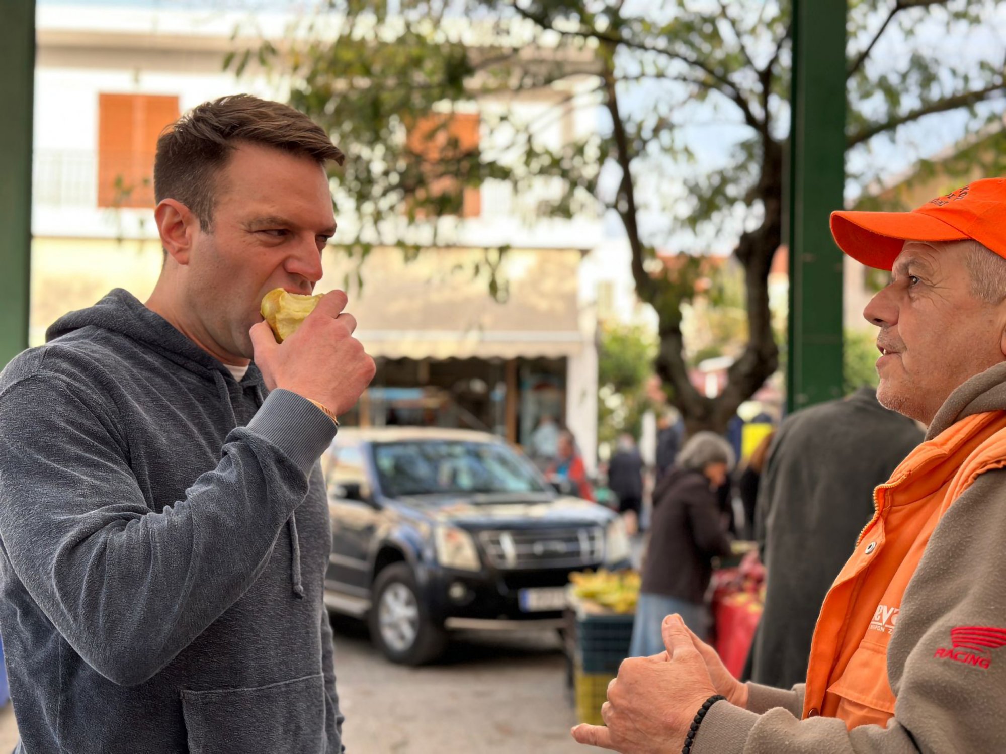 Στην Καλαμάτα από το πρωί ο Κασσελάκης