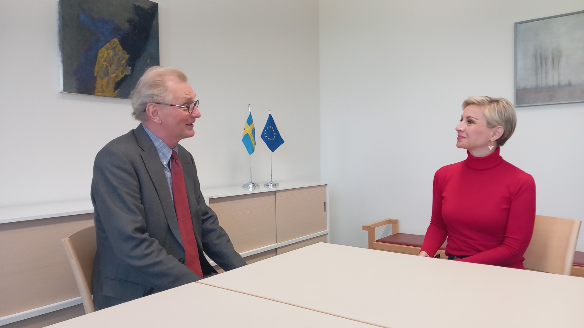 Άξελ Βέρνχοφ στο ΒΗΜΑ: Τι σημαίνει για τη Σουηδία η ένταξη στο ΝΑΤΟ