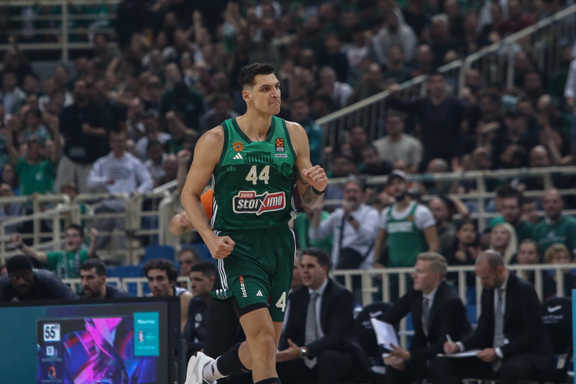 Παναθηναϊκός-Βίρτους Μπολόνια 90-76: Πολύ σημαντική νίκη για τους «πράσινους»