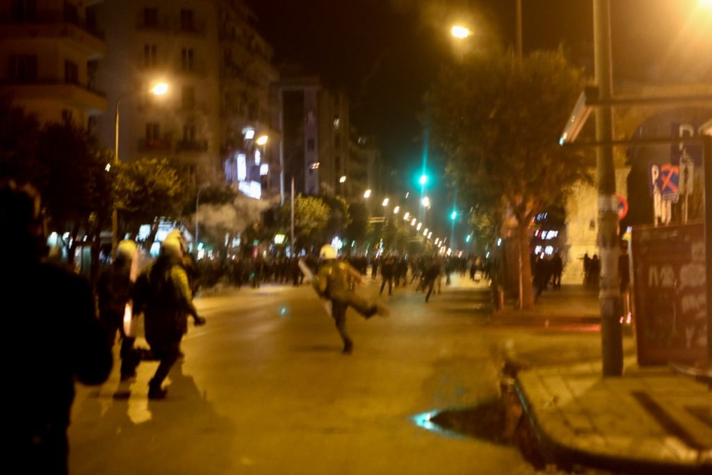 Επεισόδια σε Θεσσαλονίκη και Πάτρα