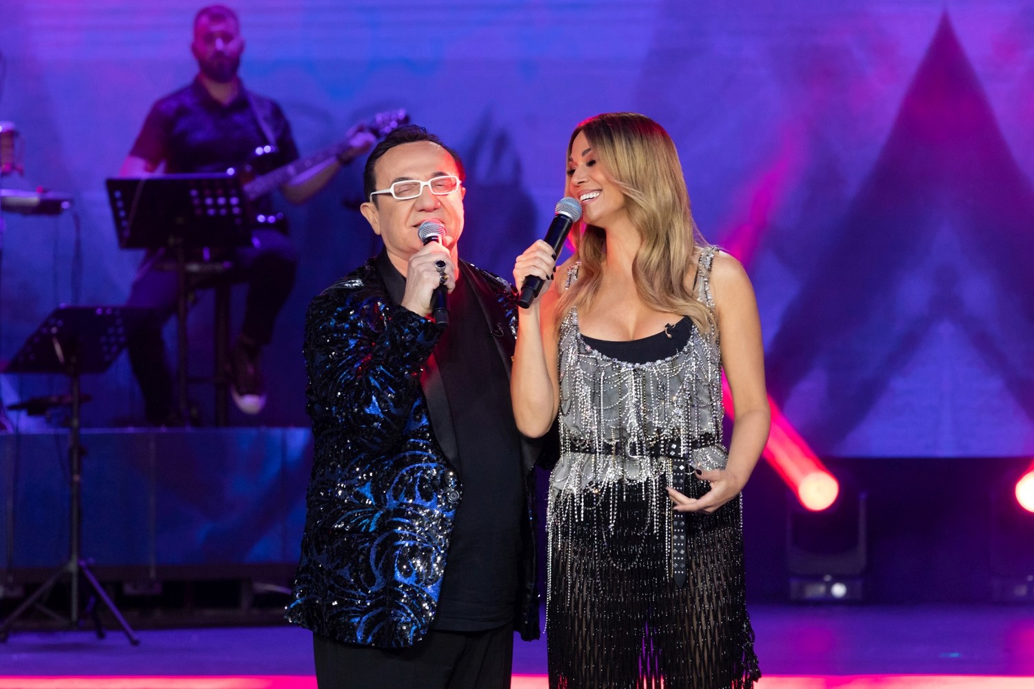 Ο Λευτέρης Πανταζής και η Έλλη Κοκκίνου σε μία μοναδική βραδιά στο «Σπίτι με το MEGA»