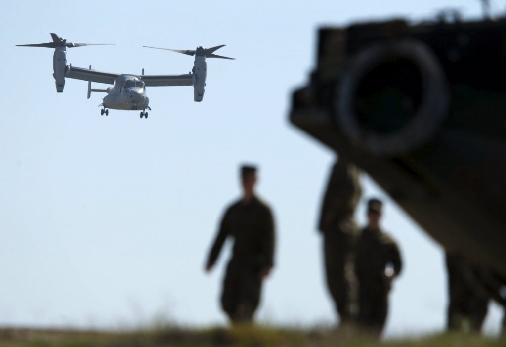 Αμερικανικό στρατιωτικό αεροσκάφος συνετρίβη ανοιχτά της Ιαπωνίας