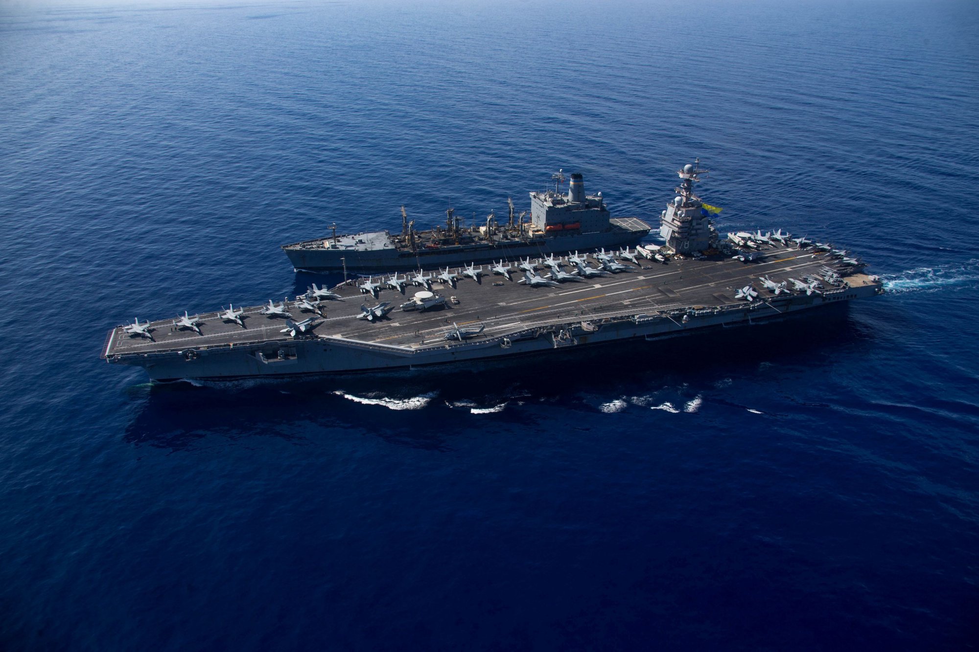 Χανιά: Στη Σούδα το αμερικανικό αεροπλανοφόρο ”USS Ford”