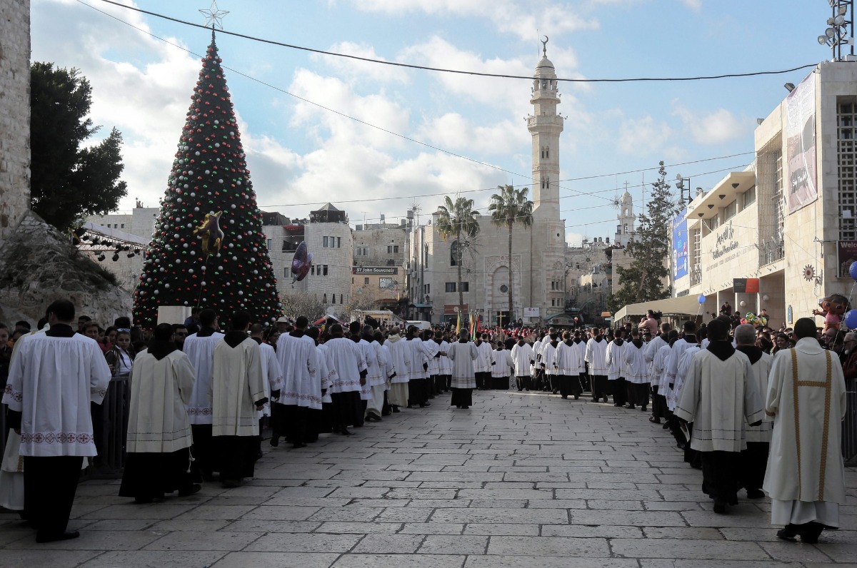 Χωρίς χριστουγεννιάτικο δέντρο η Βηθλεέμ φέτος εξαιτίας του πολέμου
