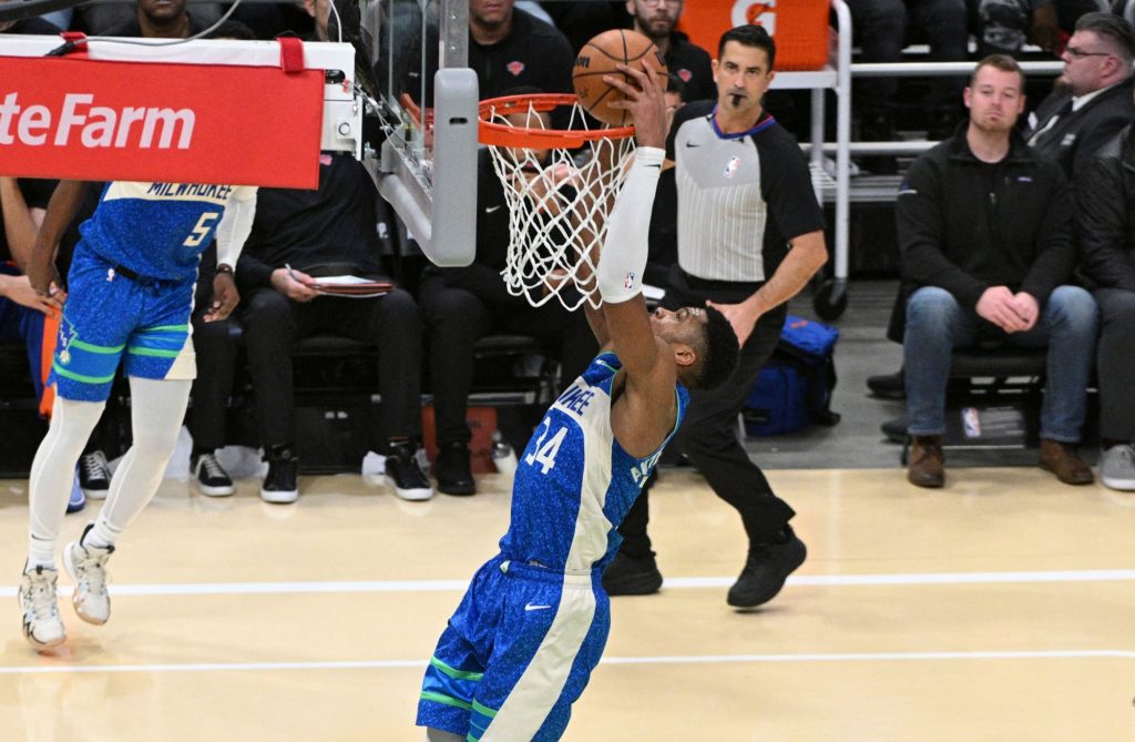 Ο Γιάννης Αντετοκούνμπο δεν επιτρέπει να μετράς τα βήματά του