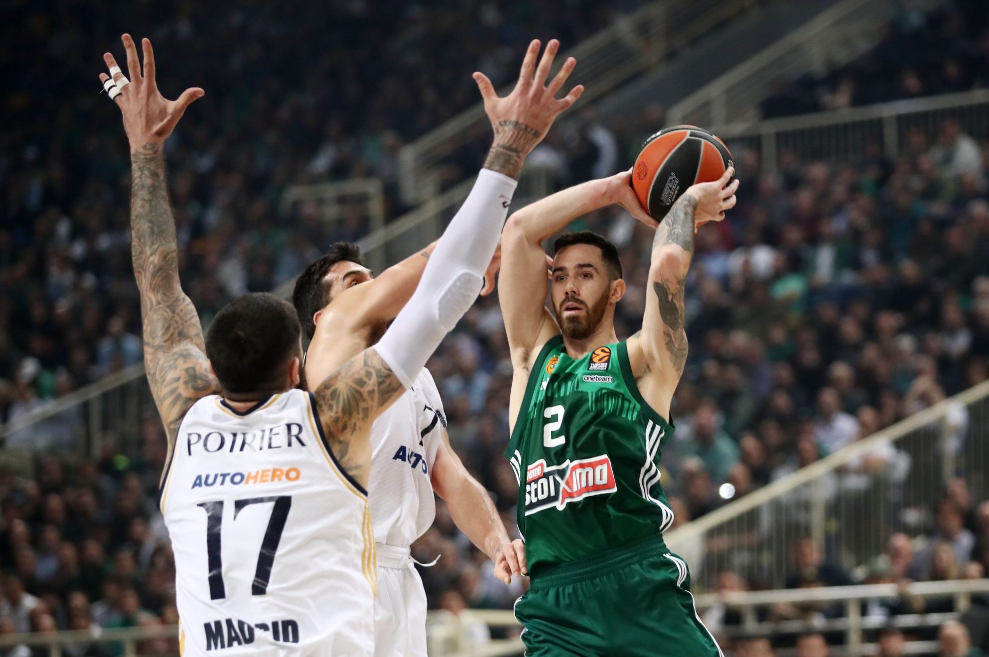 Παναθηναϊκός-Ρεάλ Μαδρίτης 78-90: Με έ-Ναν δεν κερδίζεις την πρωτοπόρο