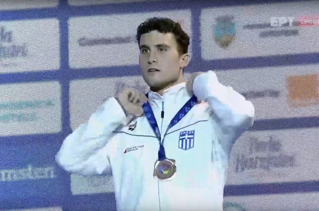 Απόστολος Παπαστάμος: «Χάλκινος» στα 400μ μικτή με σούπερ κούρσα