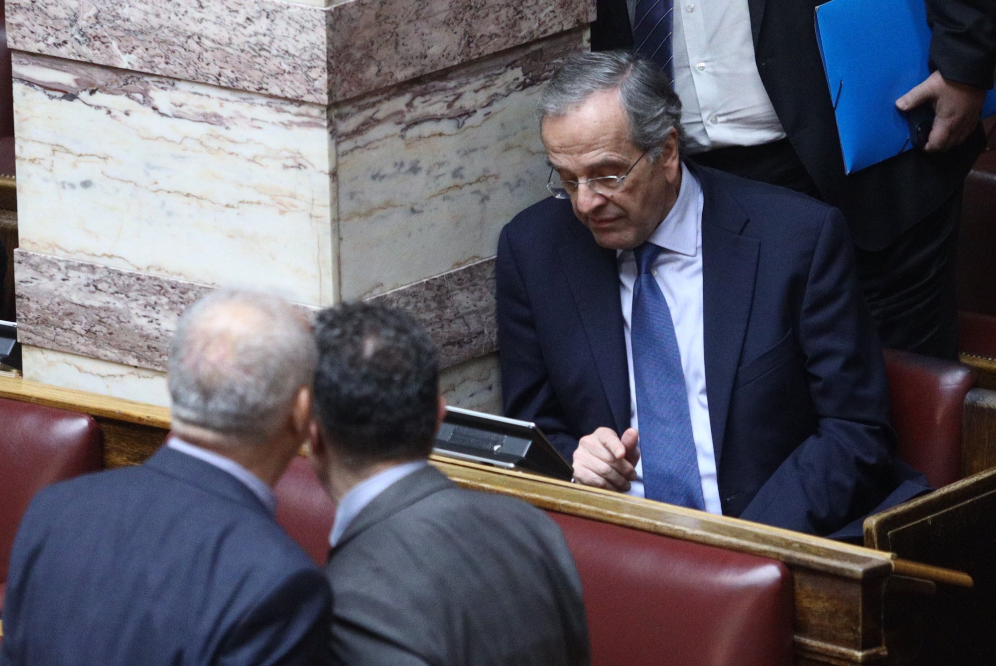 Ο Σαμαράς καταψήφισε την τροπολογία: «Ο,τι είχα να πω, το είπα»