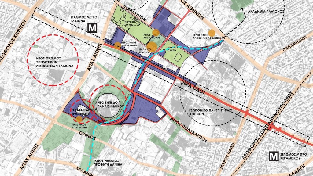 Διπλή Ανάπλαση – Βοτανικός: Δημοπρατούνται από τον Δήμο Αθηναίων οι υποδομές