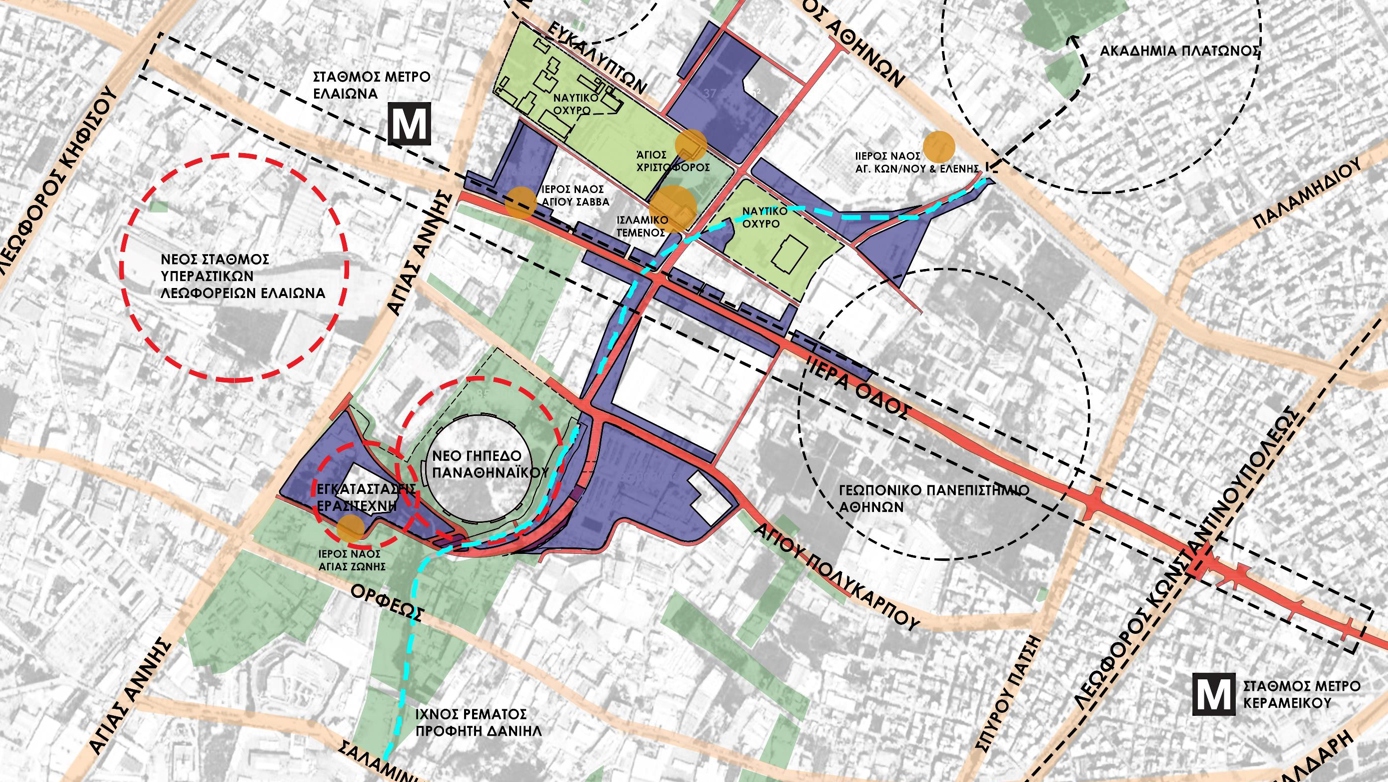 Διπλή Ανάπλαση – Βοτανικός: Δημοπρατούνται από τον Δήμο Αθηναίων οι υποδομές