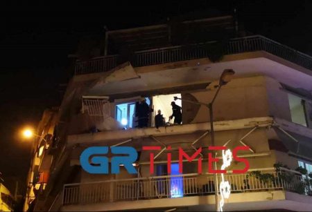 Θεσσαλονίκη: Έκρηξη φιάλης υγραερίου σε διαμέρισμα – Τραυματίστηκε 25χρονος