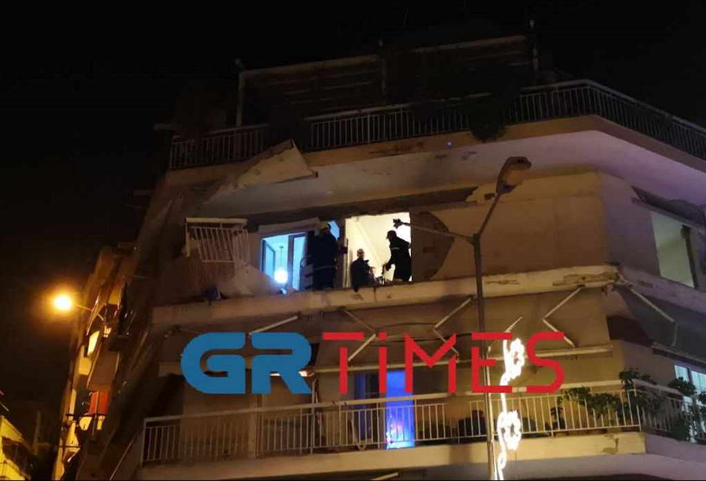 Θεσσαλονίκη: Έκρηξη φιάλης υγραερίου σε διαμέρισμα – Τραυματίστηκε 25χρονος