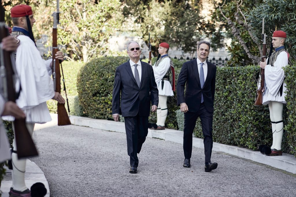 Πρωτοχρονιάτικες ευχές στην Πρόεδρο της Δημοκρατίας