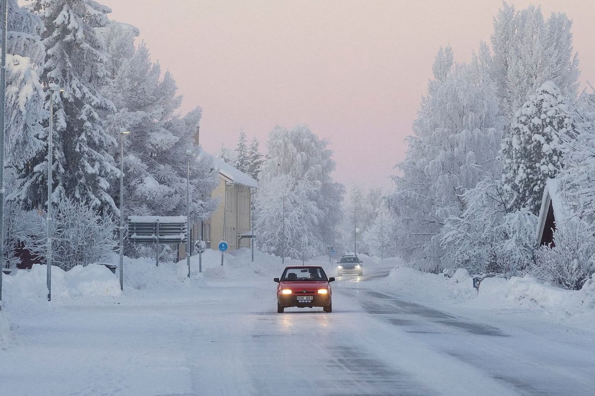 Σουηδία: Ρεκόρ ψύχους με πολικές θερμοκρασίες