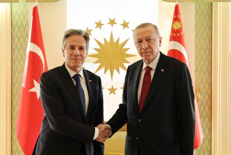 Μπλίνκεν: Συναντήθηκε με τον Ερντογάν λίγο πριν επισκεφθεί τον Μητσοτάκη