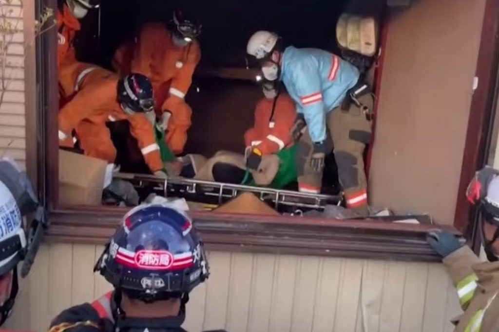 Σεισμός στην Ιαπωνία: Διασώθηκε 90χρονη μετά από 5 μέρες