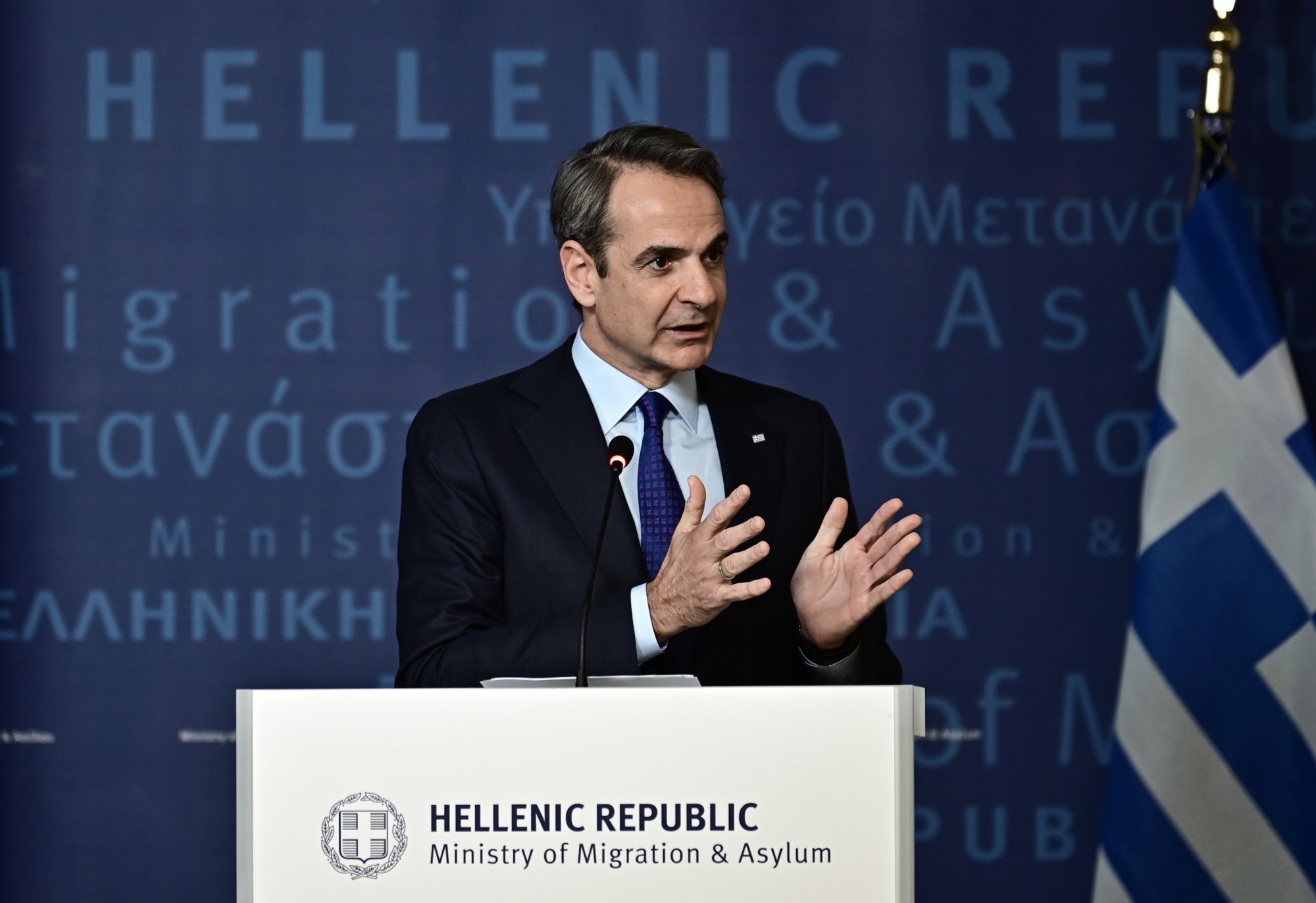 Μητσοτάκης: Δεν έχουμε να φοβηθούμε τίποτα από ανθρώπους που θέλουν να ενταχθούν νόμιμα στη χώρα