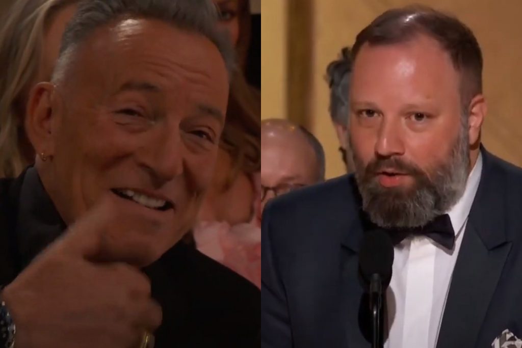 Χρυσές σφαίρες: Οταν ο Γιώργος Λάνθιμος συνάντησε τον ήρωά του Μπρους Σπρίνγκστιν