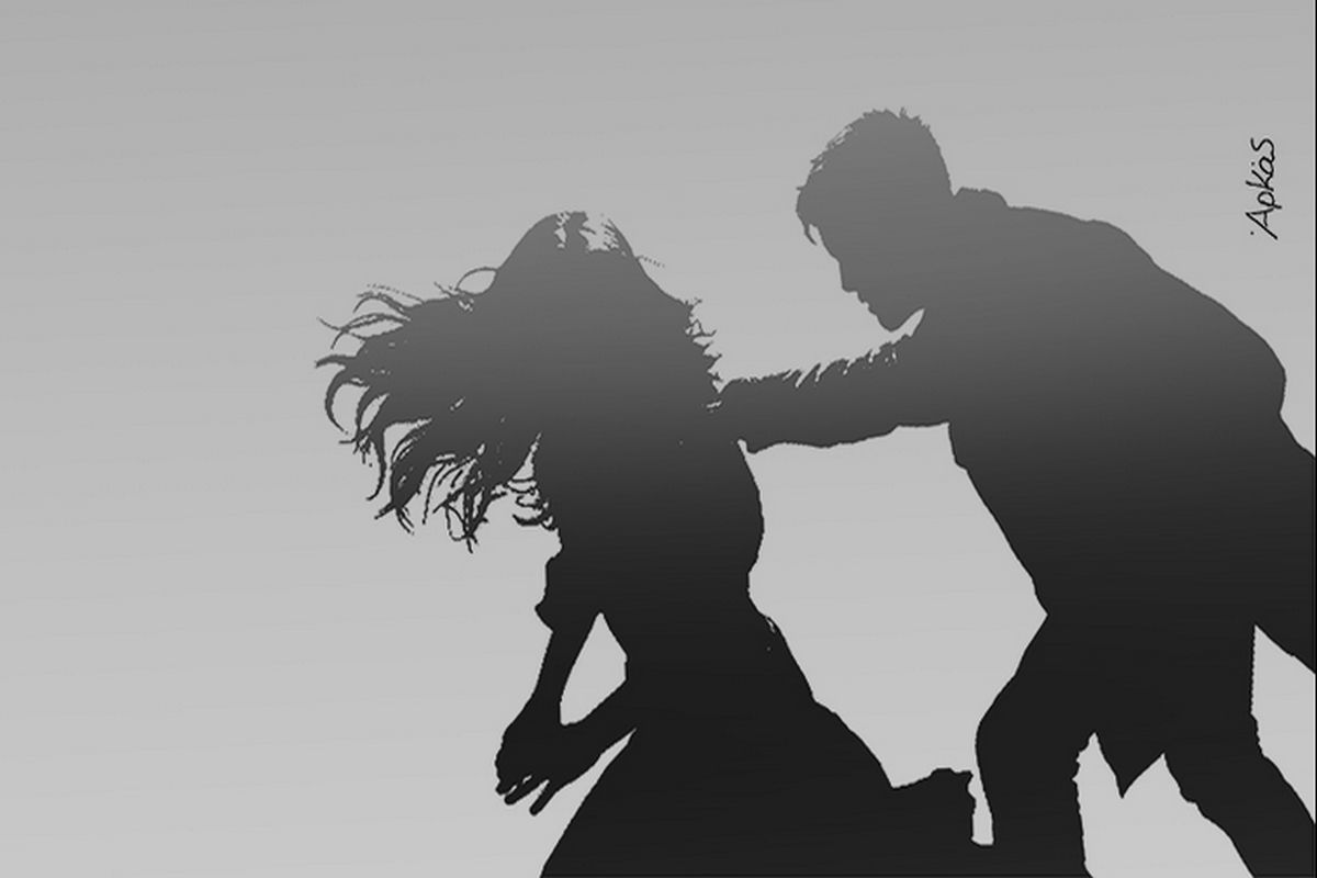 Αρκάς: Το σκίτσο με τις σκιές για τις γυναικoκτονίες