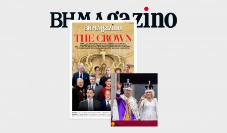 Το “BHMAGAZINO” με ένα εντυπωσιακό εξώφυλλο και τίτλο “The Crown”