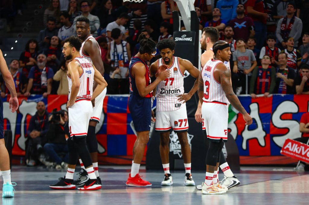 Μπασκόνια – Ολυμπιακός 80-69: Δεύτερη συνεχόμενη ήττα επί ισπανικού εδάφους