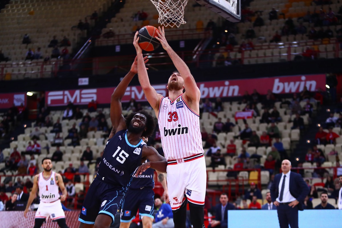 Ολυμπιακός – Κολοσσός 71-52: Καθάρισε στο τέλος με Μιλουτίνοφ και Πίτερς