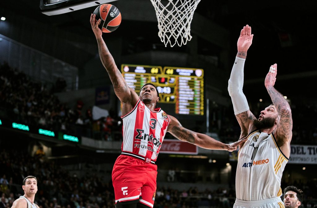 Ρεάλ Μαδρίτης- Ολυμπιακός 90-85: Πάλεψαν αλλά δεν τα κατάφεραν οι «ερυθρόλευκοι»