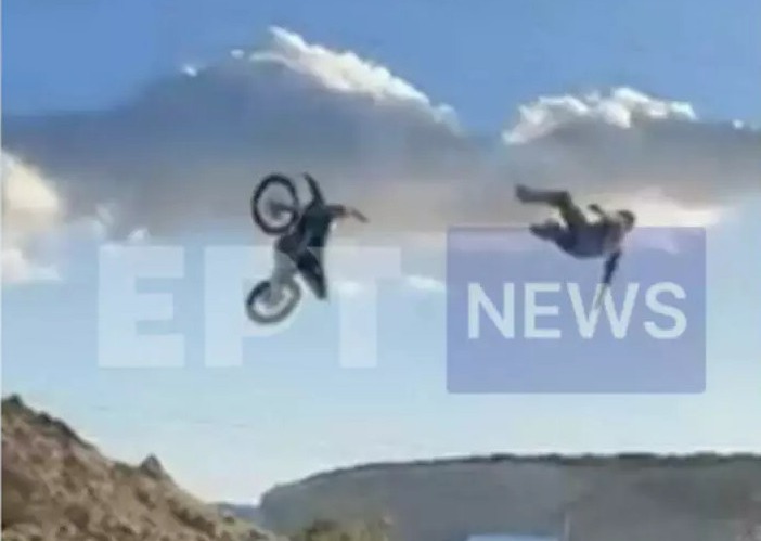 Κρήτη: Νεκρός 17χρονος σε πίστα motocross – Η στιγμή της πτώσης
