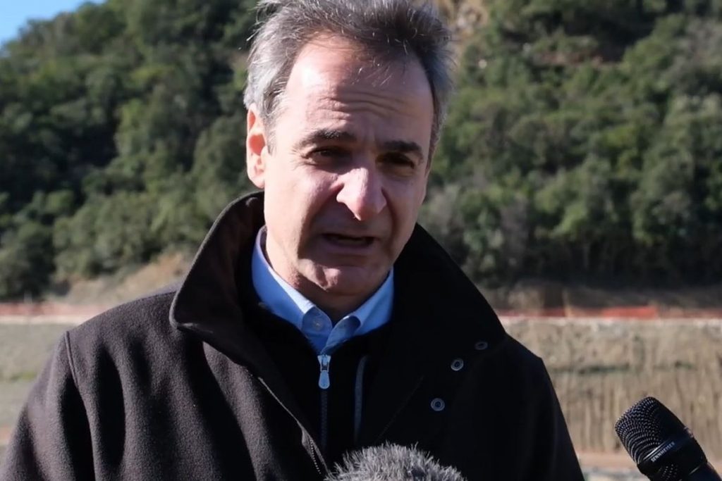 Μητσοτάκης: Πρωτοποριακό το έργο αντλησιοταμίευσης Αμφιλοχίας