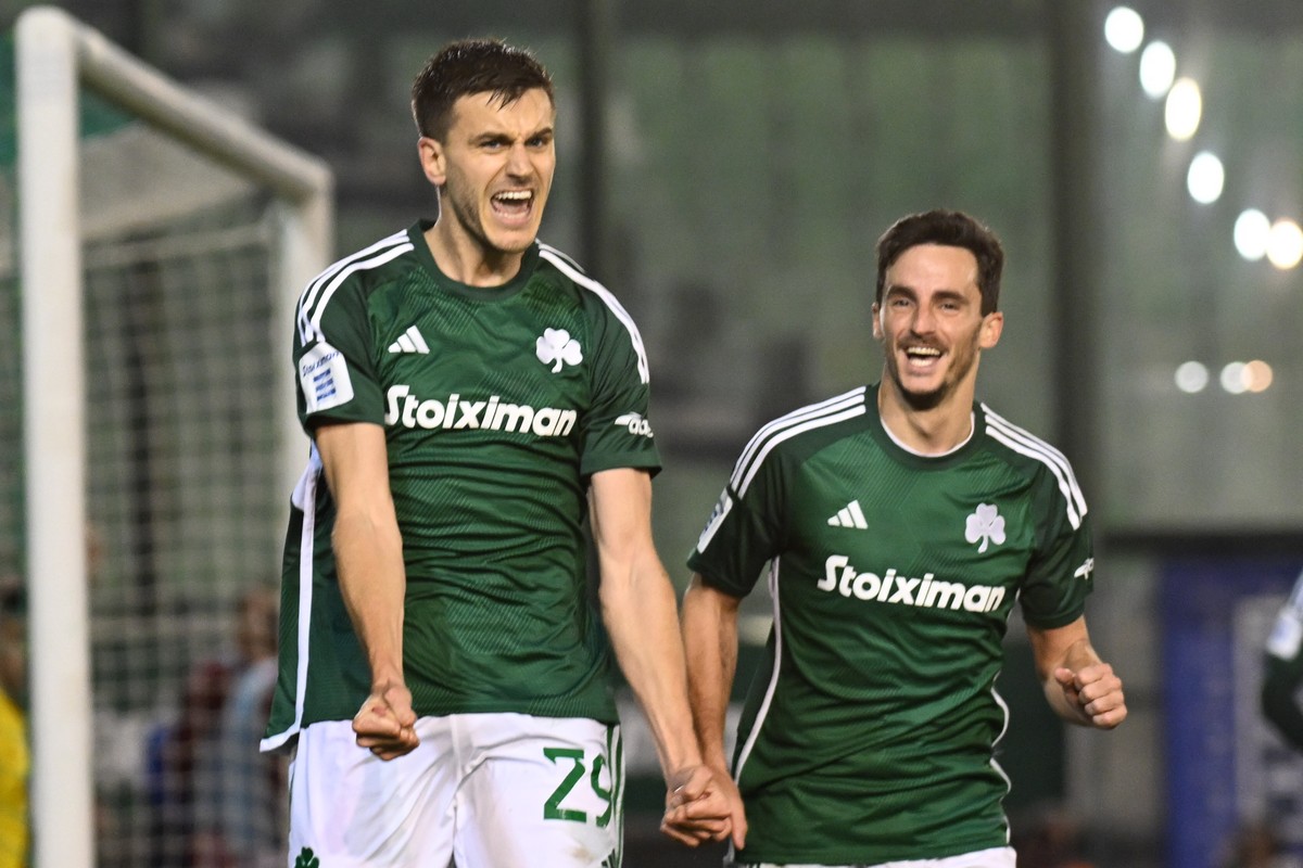 Παναθηναϊκός – Ολυμπιακός 2-0: Πράσινο το ντέρμπι