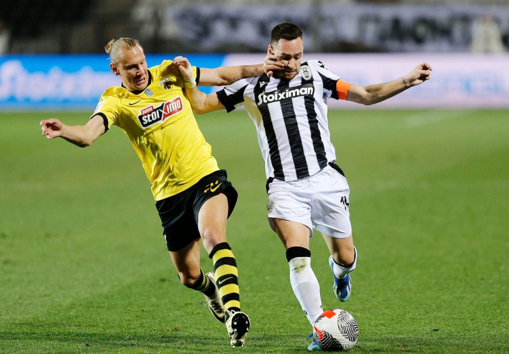 ΠΑΟΚ – ΑΕΚ 1-1: Πρόλαβε να ισοφαρίσει η ομάδα του Λουτσέσκου και να κρατήσει την πρωτιά