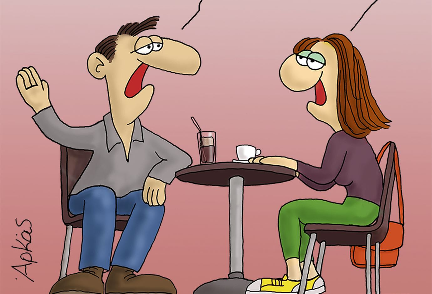 Αρκάς: Σκίτσο – αναφορά στη διαφορετικότητα ανδρών – γυναικών