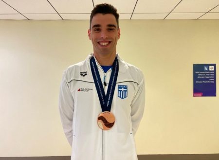 Παγκόσμιο υγρού στίβου: «Χάλκινος» ο Απόστολος Χρήστου