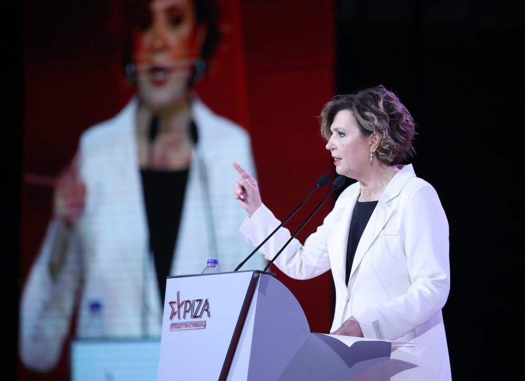Όλγα Γεροβασίλη, η σιδηρά κυρία του ΣΥΡΙΖΑ