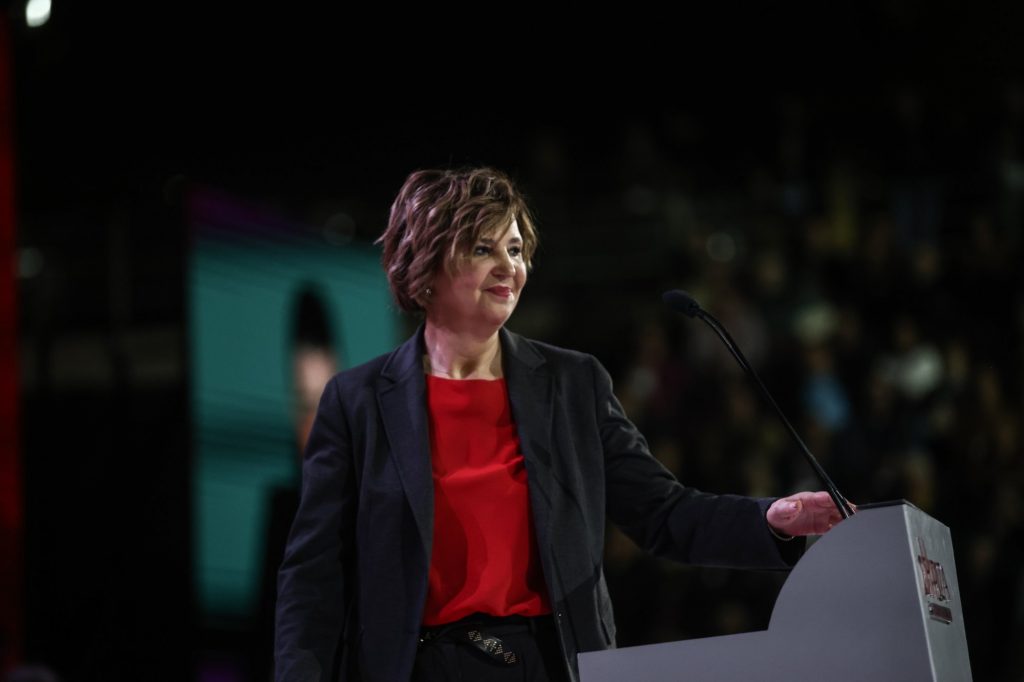 Συνέδριο ΣΥΡΙΖΑ – Όλγα Γεροβασίλη: «Απολύτως σεβαστή η απόφαση από μένα»