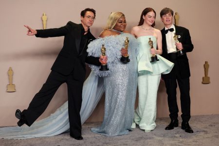 Oscars 2024: Οι καλύτερες φωτογραφίες από τη βραδιά