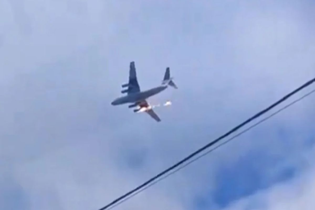 Ρωσία: Συντριβή στρατιωτικού αεροσκάφους – Δείτε βίντεο