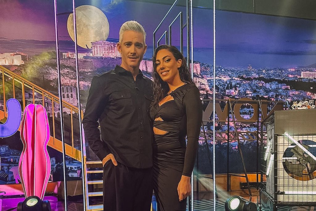 Night Out: Ο Θεοχάρης Ιωαννίδης υποδέχεται την Ευρυδίκη Βαλαβάνη