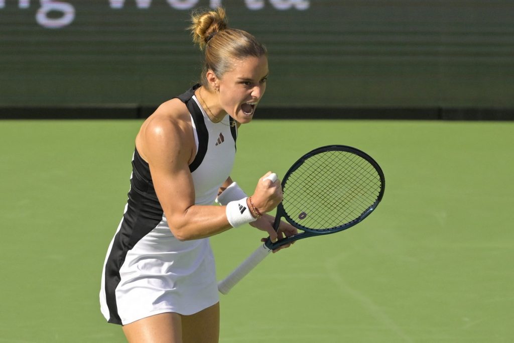 Σάκκαρη: Νίκησε 2-1 την Γκοφ και προκρίθηκε στον τελικό του Indian Wells