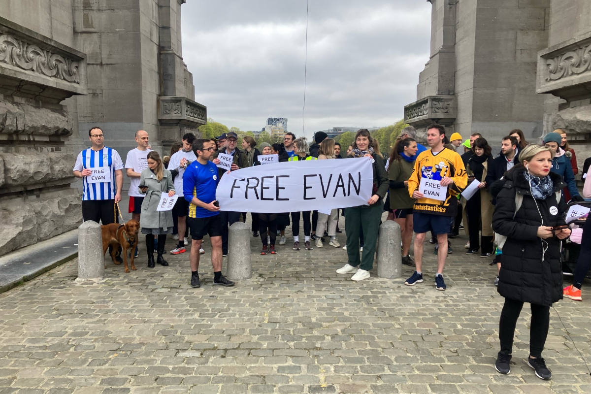 #FreeEvan: Πέντε χιλιόμετρα για την ελευθερία του Έβαν Γκέρσκοβιτς