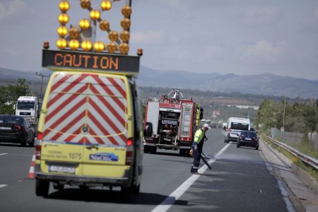 Μαλακάσα: Ανατροπή στρατιωτικού οχήματος με έναν τραυματία