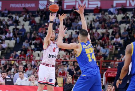 Ολυμπιακός- Περιστέρι 91-83: Ο Γκος «καθάρισε» ξανά