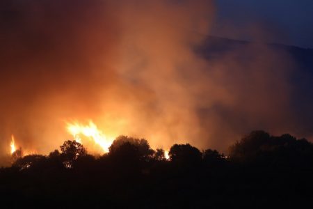 Ιωάννινα: Φωτιά στη Σκλίβανη