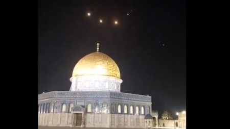 Ιράν-Ισραήλ: Η στιγμή της αναχαίτισης των drone πάνω από το Ορος του Ναού
