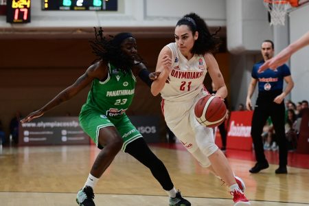 Ολυμπιακός – Παναθηναϊκός 61-53: Μία νίκη μακριά από τον τίτλο οι ερυθρόλευκες