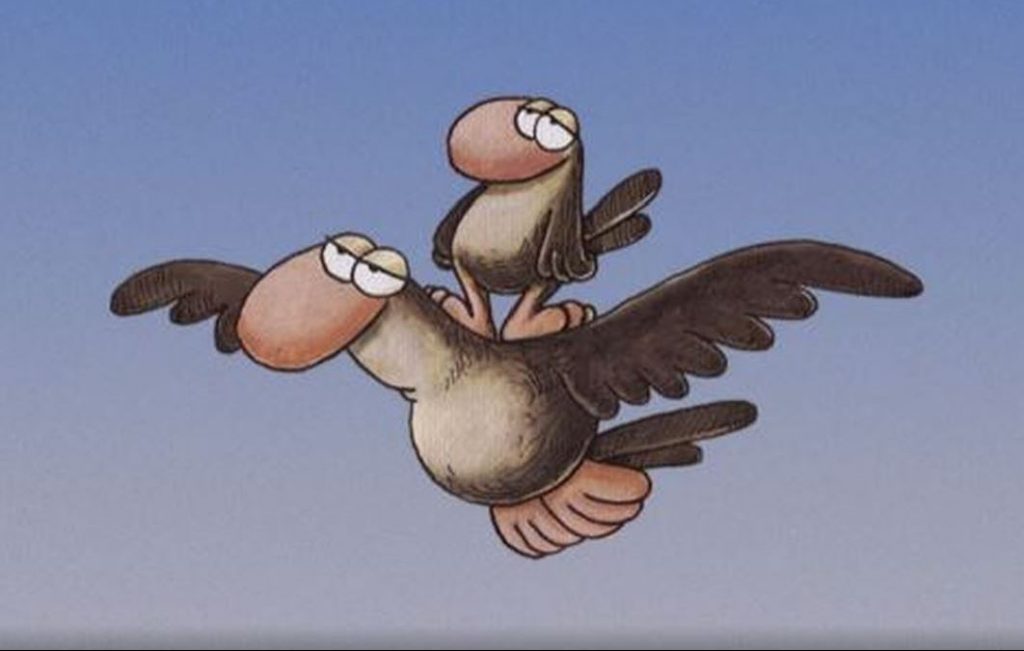 Αρκάς: Χιουμοριστική «Καλημέρα»  με τη μονογονεϊκή οικογένεια σπουργιτιών