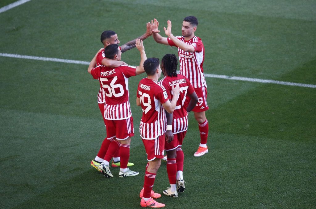 Ολυμπιακός – Λαμία 4-1: Άνετη νίκη με το βλέμμα στραμμένο στην Άστον Βίλα