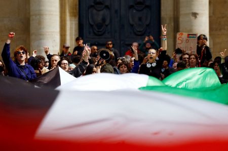 Παρίσι: Κινητοποιήσεις υπέρ της Γάζας στο πανεπιστημίο της Σορβόννης