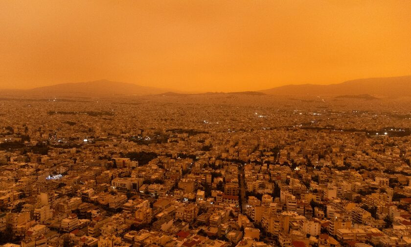 Η αφρικανική σκόνη και το μυστήριο του κόκκινου ουρανού